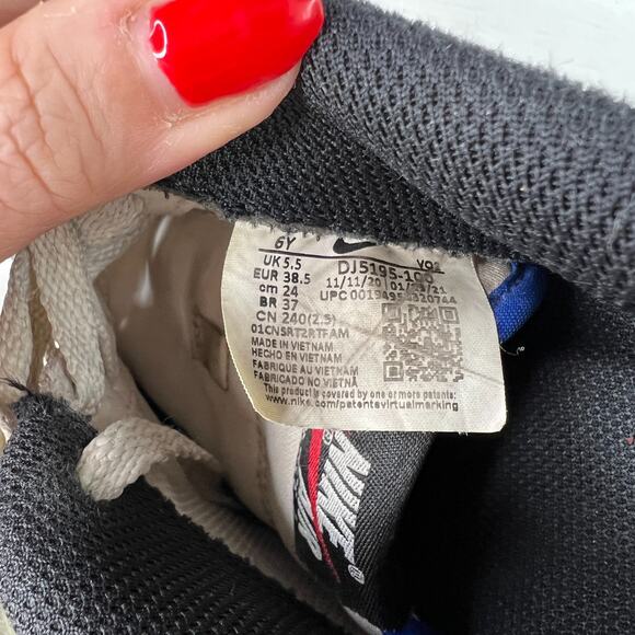 Nike Air Force 1 Low Ken Griffey Jr Sr Sneakers FLAW DJ5195-100 White 6Y, 7.5W - Picture 11 of 11